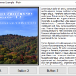 Compact AutoRunner Example
